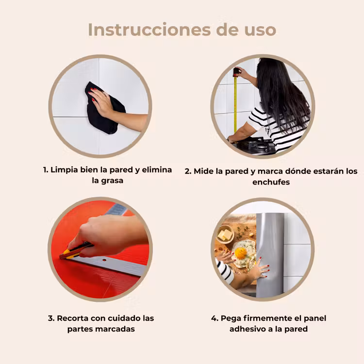 Revestimiento cocina - Comida - Desayuno - Madera - Rústico - Amarillo — 8