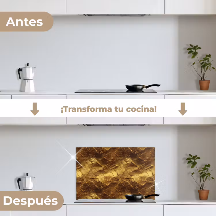 Salpicaderos de cocina - Pan de oro - Textura - Oro — 7