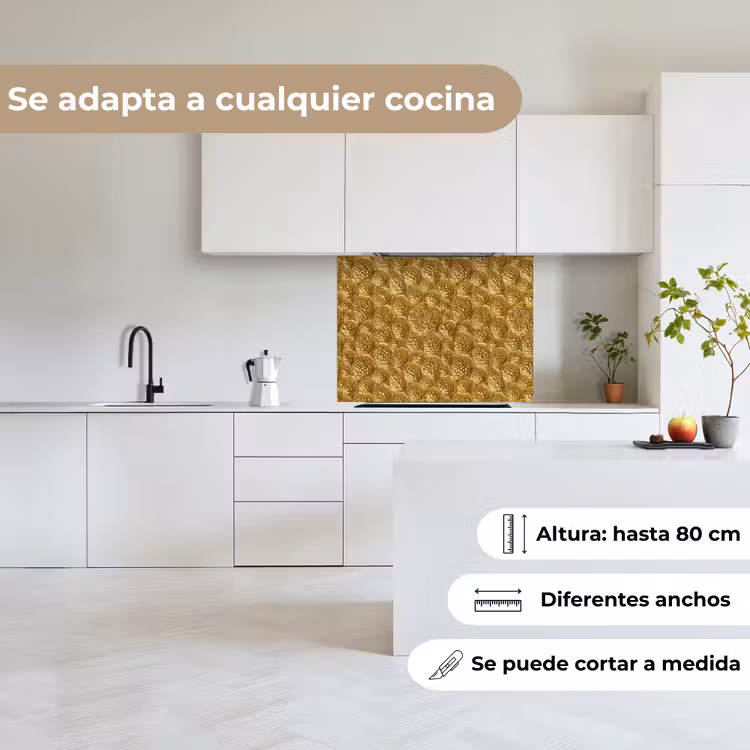 Revestimiento cocina - Martillado - Mosaico - Antigüedades - Oro — 6
