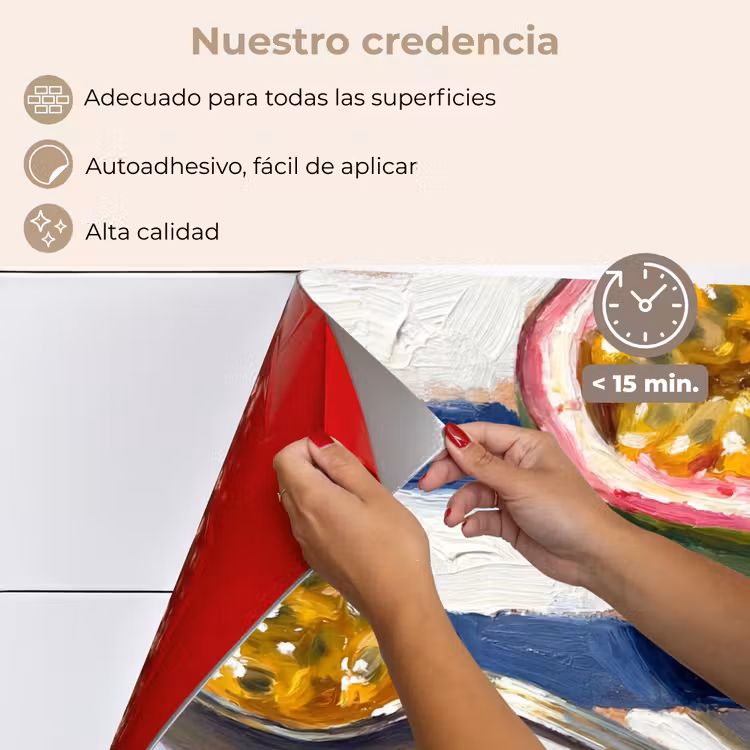 Salpicaderos de cocina - Comida - Maracuyá - Tropical - Moderno - Colorido — 4