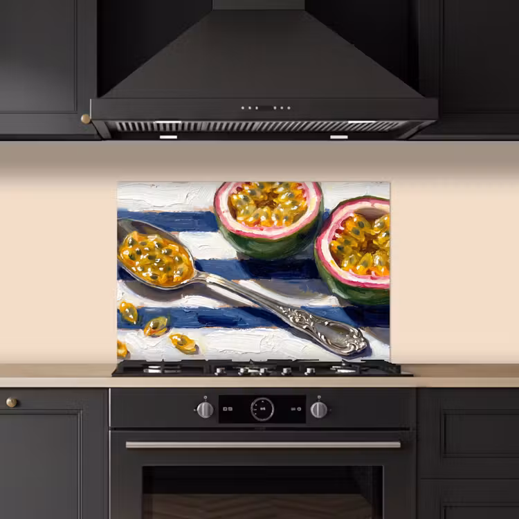 Salpicaderos de cocina - Comida - Maracuyá - Tropical - Moderno - Colorido — 5
