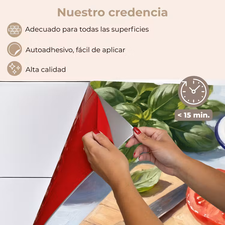 Salpicaderos de cocina - Comida - Cocina - Ingredientes - Naturaleza muerta - Rojo — 4