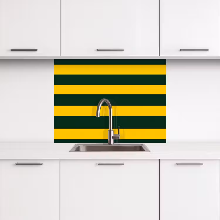 Revestimiento cocina - Clásico - Rayas - Verde — 3