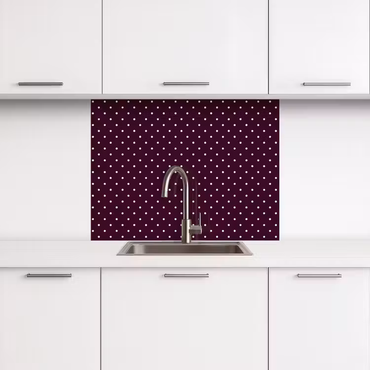 Revestimiento cocina - Lunares - Moderno - Morado — 3