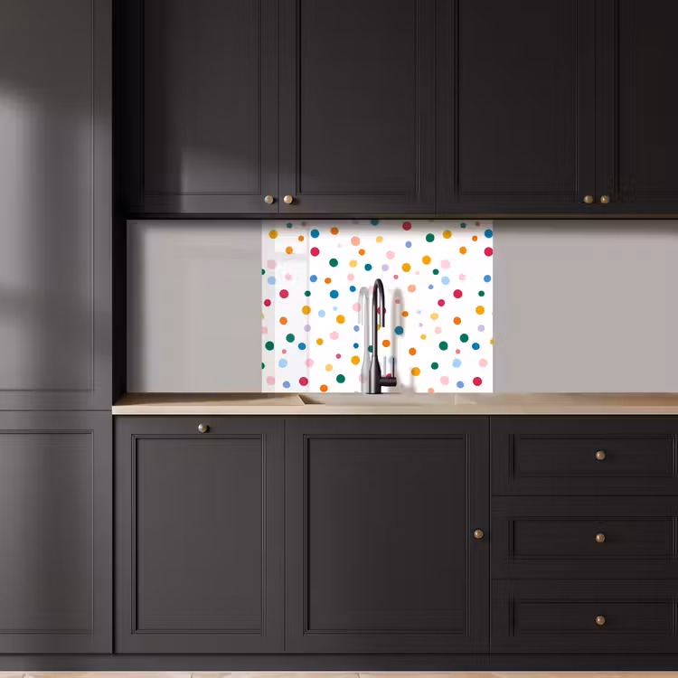 Revestimiento cocina - Puntos - Juguetón - Colorido — 5