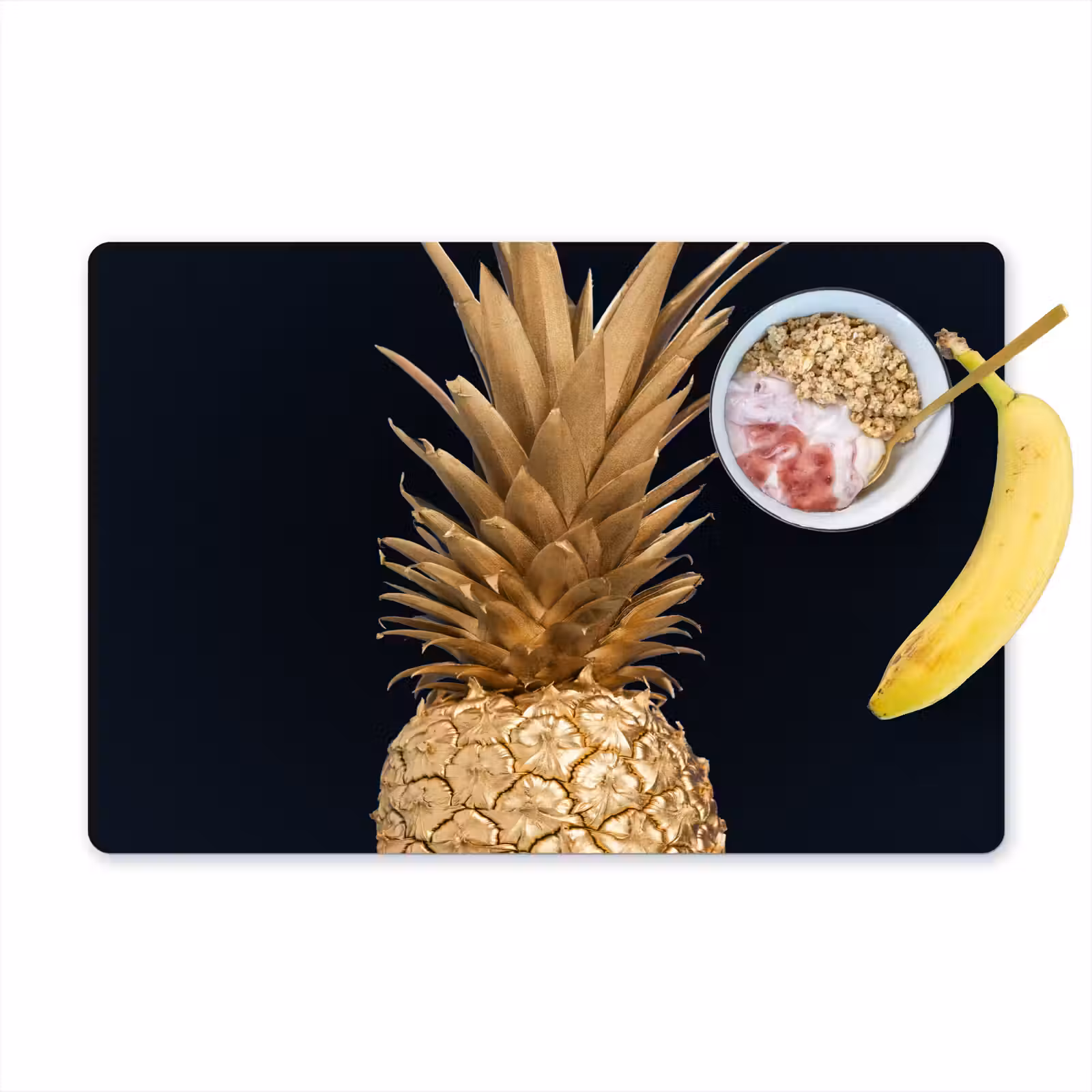 Salvamanteles - Fruta tropical dorada — 1