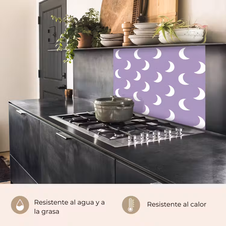 Revestimiento cocina - Crin - Patrón - Morado — 4