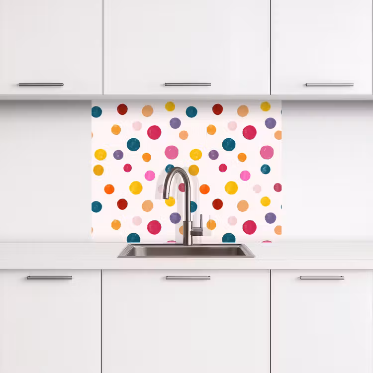 Revestimiento cocina - Círculos - Juguetón - Colorido — 3