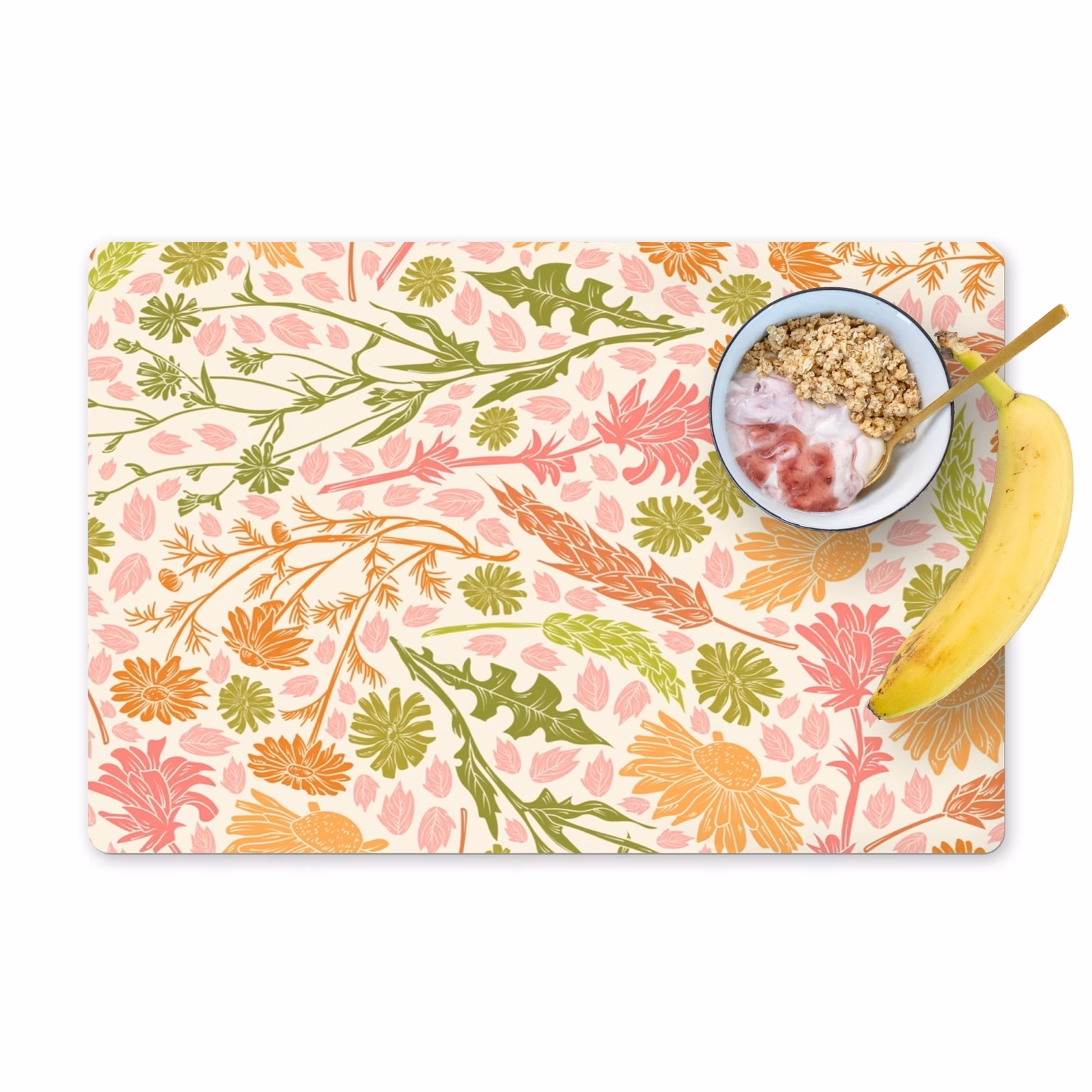 Salvamanteles - Opulencia floral en tonos pastel — 1
