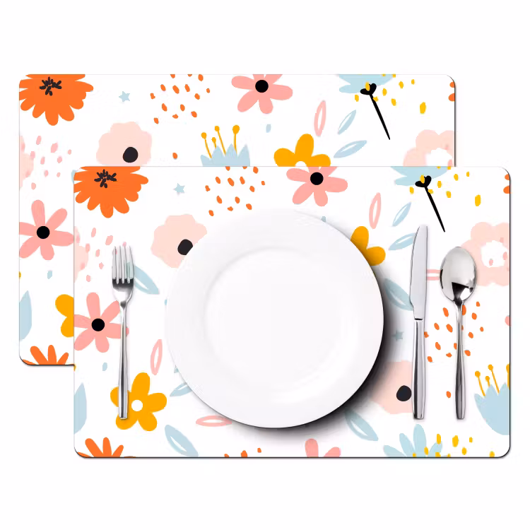 Salvamanteles - Juego infantil Colour Blossom — 2