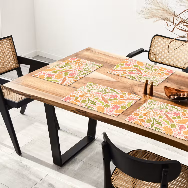 Salvamanteles - Opulencia floral en tonos pastel — 4