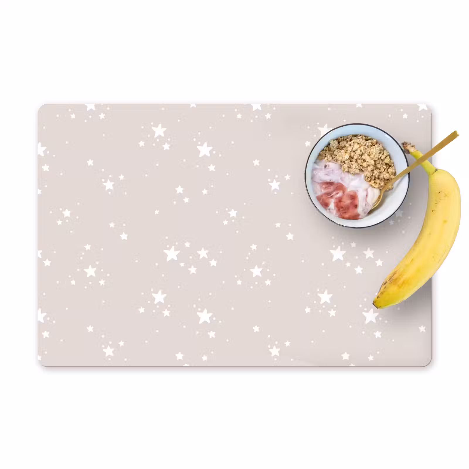 Salvamanteles - Estrellas - Beige - Blanco - Estampados — 1
