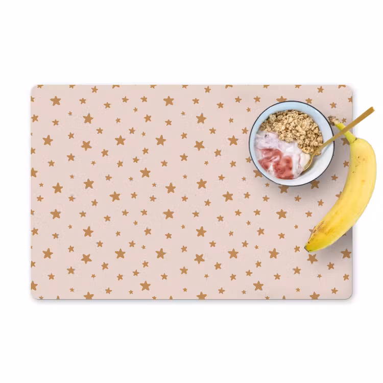 Salvamanteles - Estrellas - Beige - Patrones - Niño — 1
