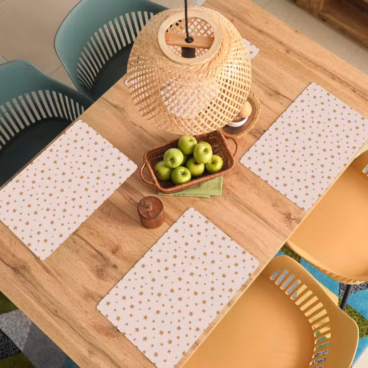 Salvamanteles - Estrellas - Beige - Patrones - Niño — 3