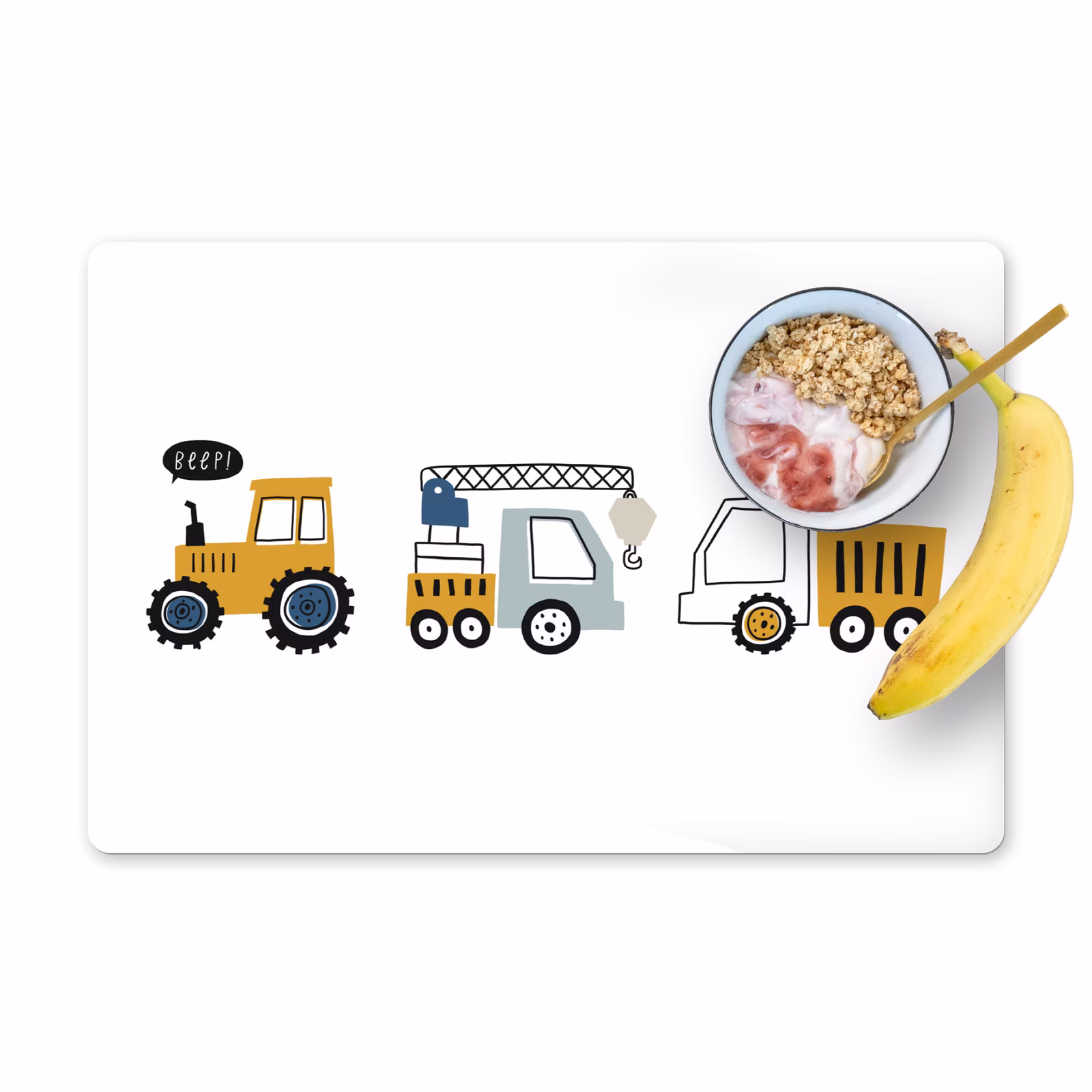 Salvamanteles - Vehículos - Niños - Tractor — 1