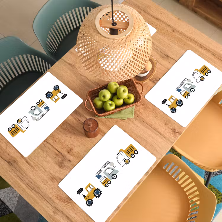 Salvamanteles - Vehículos - Niños - Tractor — 3
