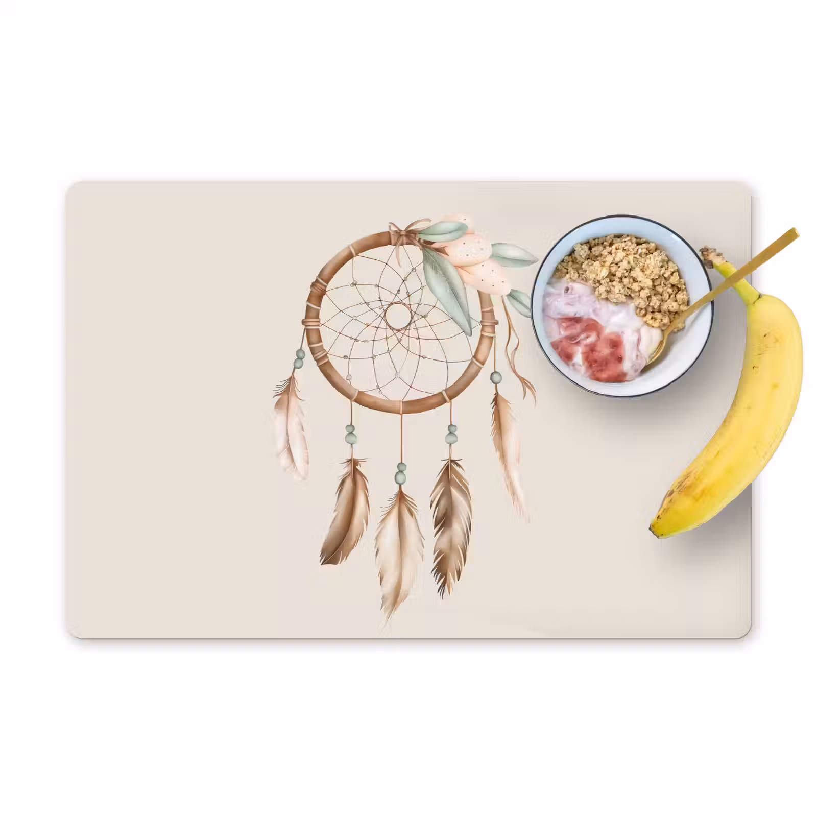 Salvamanteles - Atrapasueños - Bohemio - Boho - Colores pastel — 1