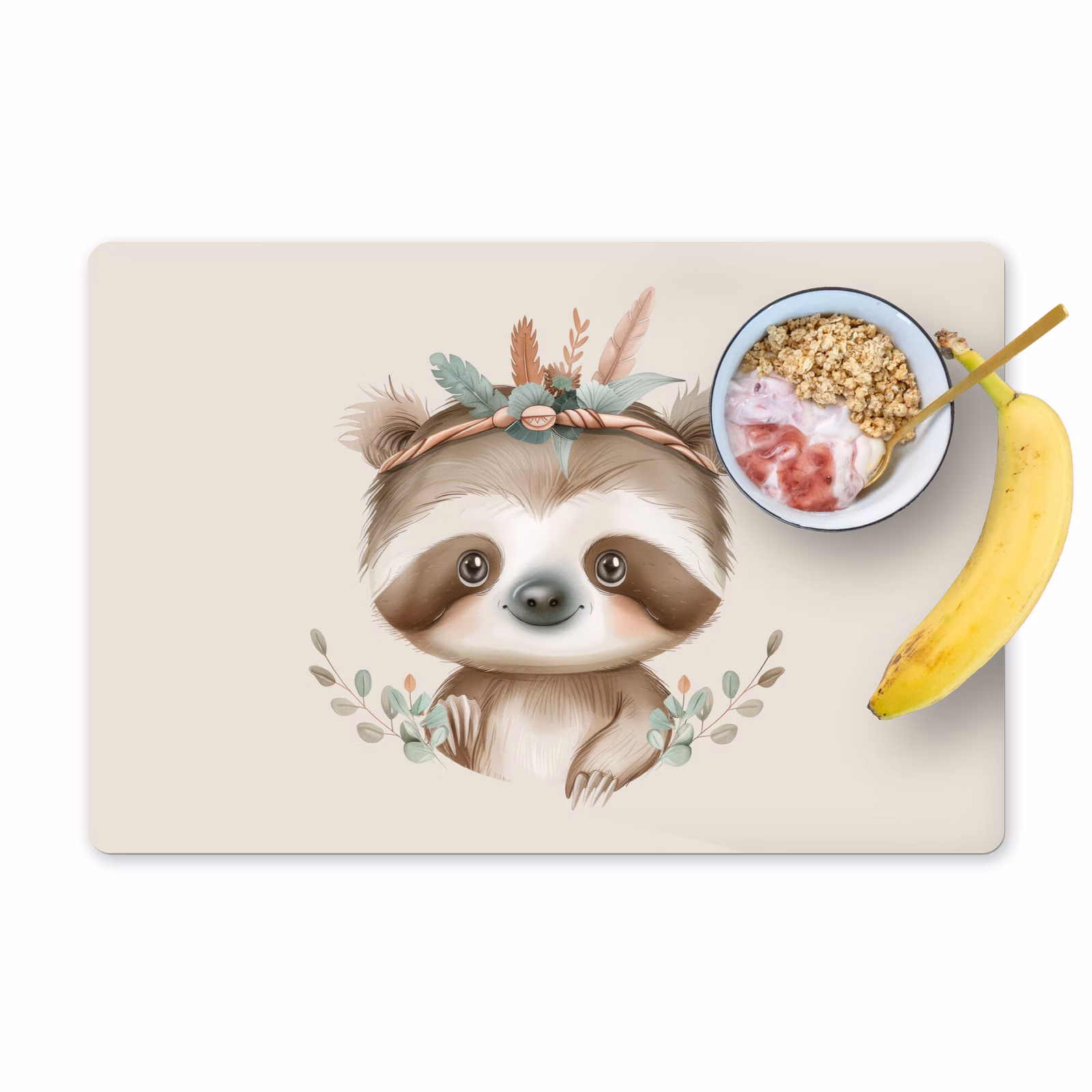 Salvamanteles - Perezoso - Animales - Bohemio - Boho — 1