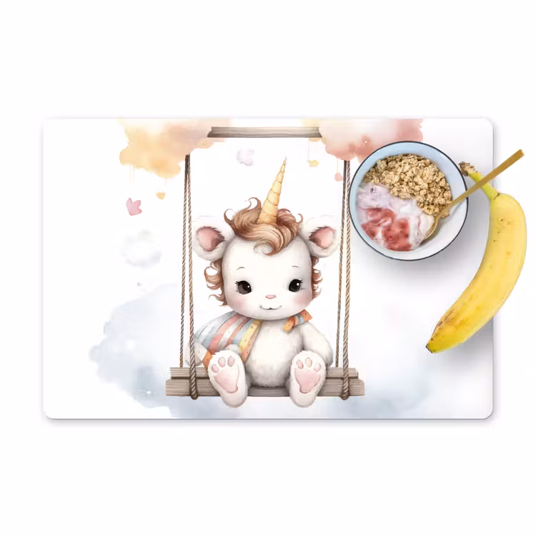 Salvamanteles - Unicornio - Animal - Kids - Baby room - Nursery - Unicornio — 1
