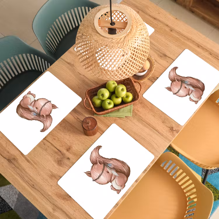 Salvamanteles - Ardilla - Animal - Animales del bosque - Marrón — 3