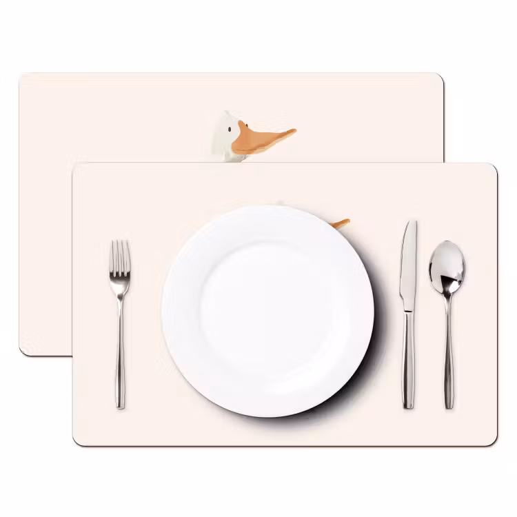 Salvamanteles - Ganso - Pato - Granja - Animales — 2
