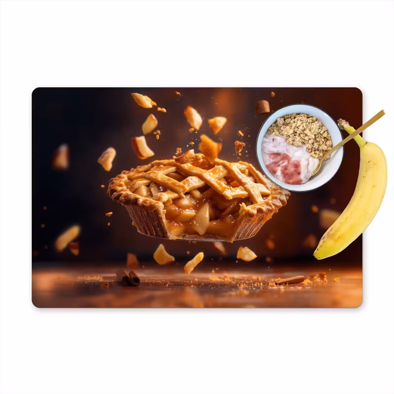 Salvamanteles - Manzana - Tarta - Caliente - Comida — 1