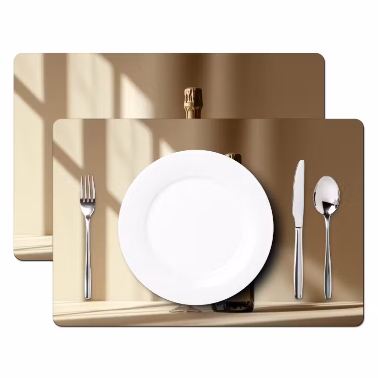 Salvamanteles - Champán - Beige - Sombra - Burbujas — 2