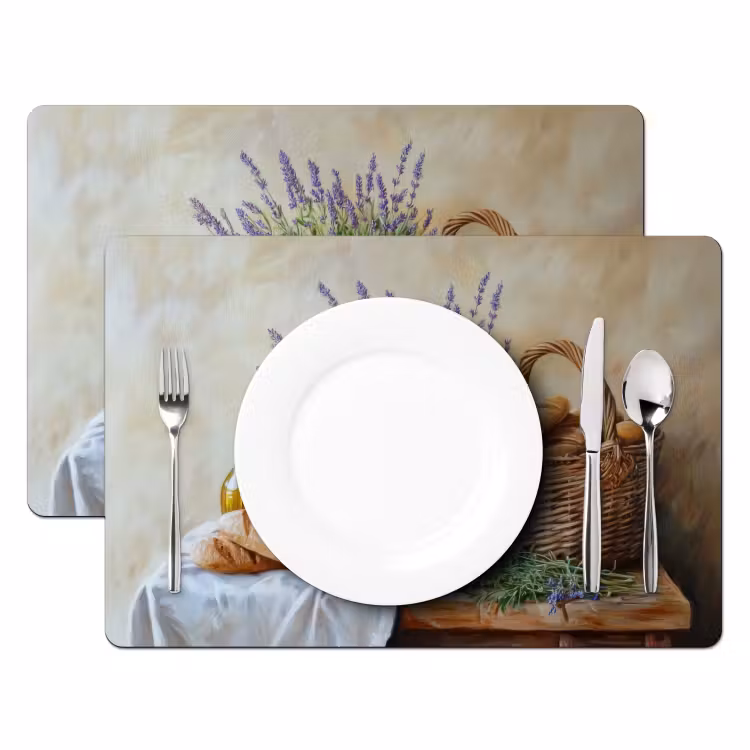 Salvamanteles - Lavanda - Pan - Naturaleza muerta — 2