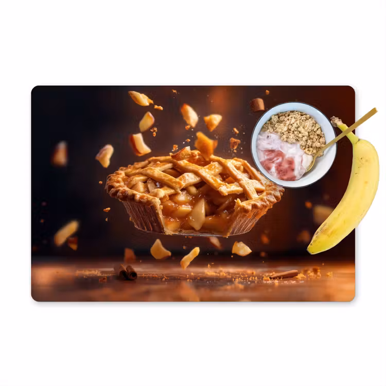 Salvamanteles - Manzana - Tarta - Caliente - Comida — 1