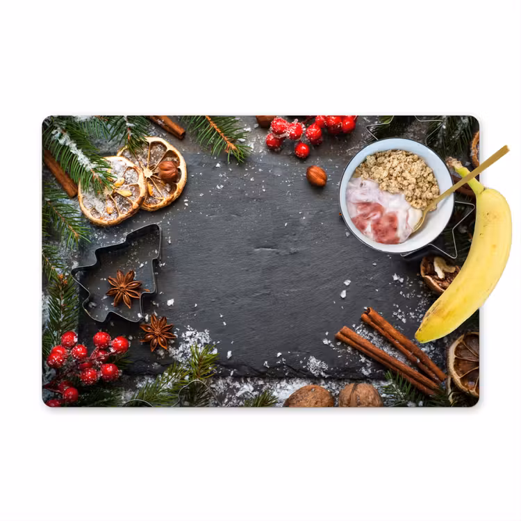 Salvamanteles - Navidad - Hierbas - Naturaleza muerta - Invierno — 1