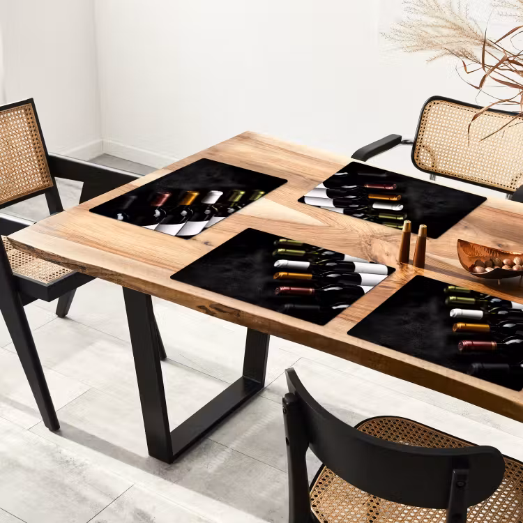 Salvamanteles - Vino - Botellas - Variedad - Sabores — 4