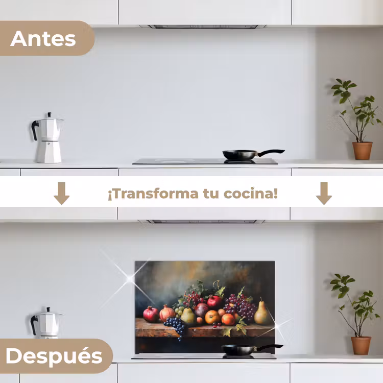 Salpicaderos de cocina - Rústico - Naturaleza muerta - Fruta — 7