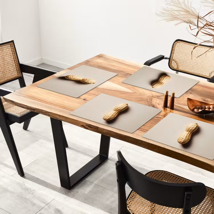 Salvamanteles - Cacahuete - Crudo - Beige — 4
