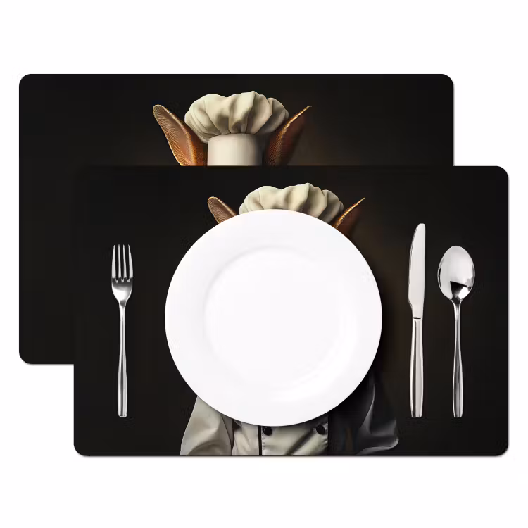 Vinilo para manteles individuales - Conejo - Cocinero - Animal — 2