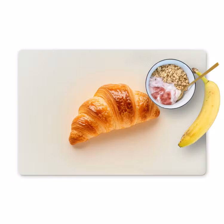 Salvamanteles - Croissant - Pan - Beige — 1