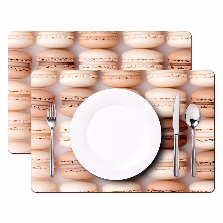 Salvamanteles - Macarrones - Beige - Marrón — 2