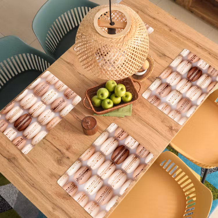 Salvamanteles - Macarrones - Beige - Marrón — 3