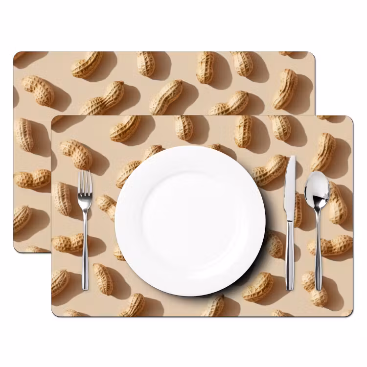 Salvamanteles - Peanuts - Patrón - Beige — 2