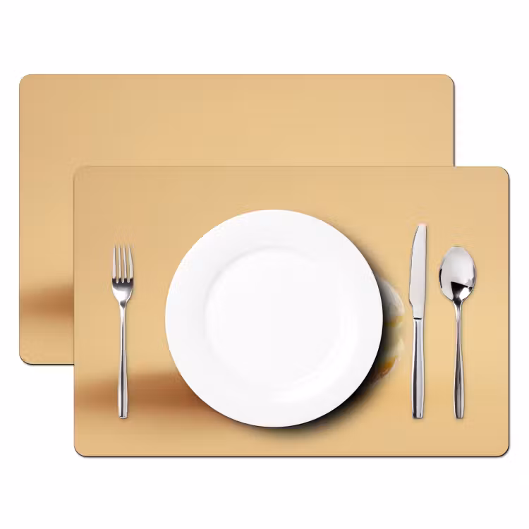 Salvamanteles - Donut - Cremoso - Azúcar glas - Beige — 2