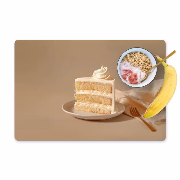 Salvamanteles - Tarta de vainilla - Tarta - Cremosa — 1