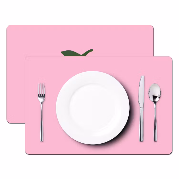 Salvamanteles - Cerezas - Rosa - Ilustración — 2