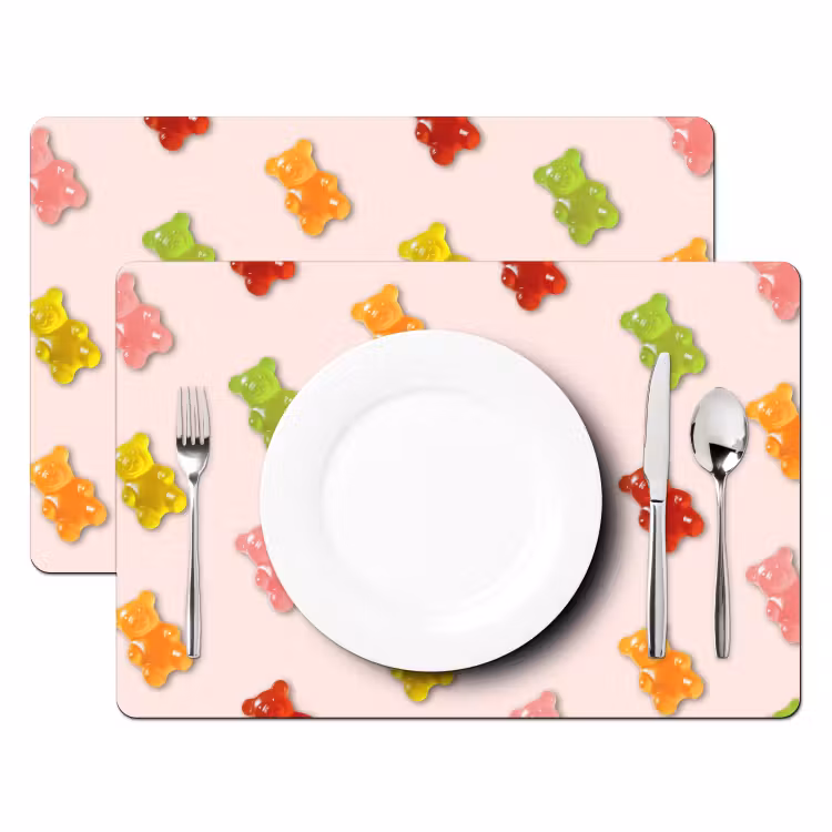 Salvamanteles - Color - Caramelo - Rosa — 2