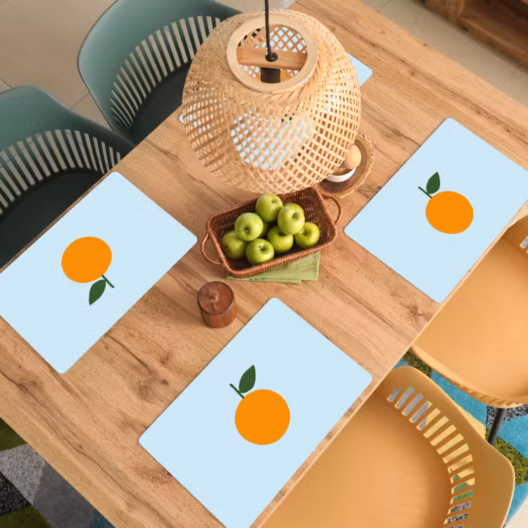 Salvamanteles - Fruta - Naranja — 3