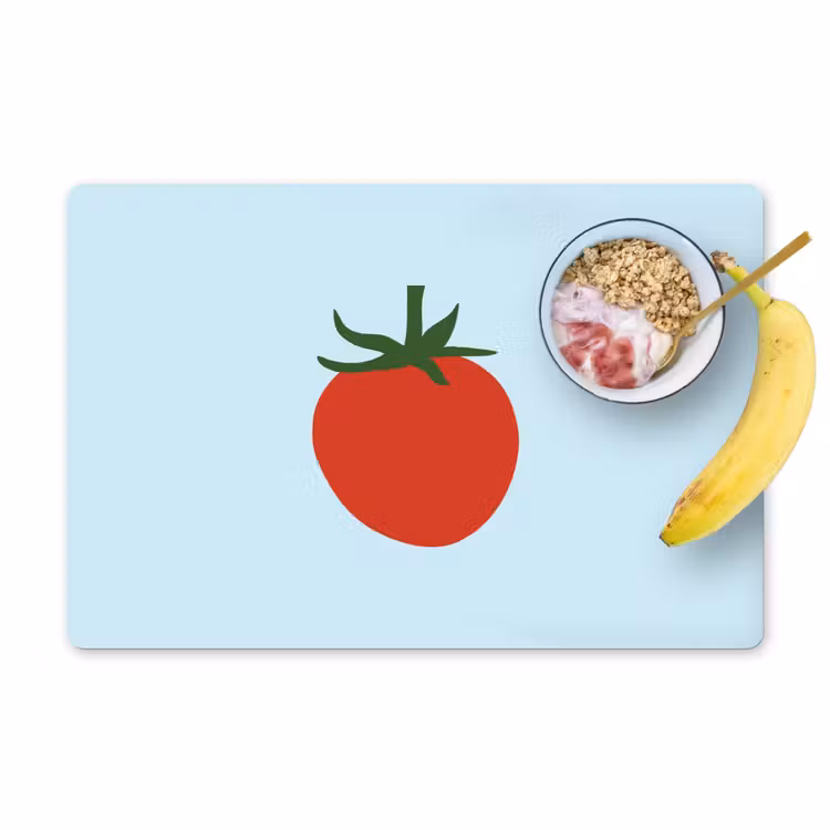 Salvamanteles - Rojo - Tomate - Verdura — 1