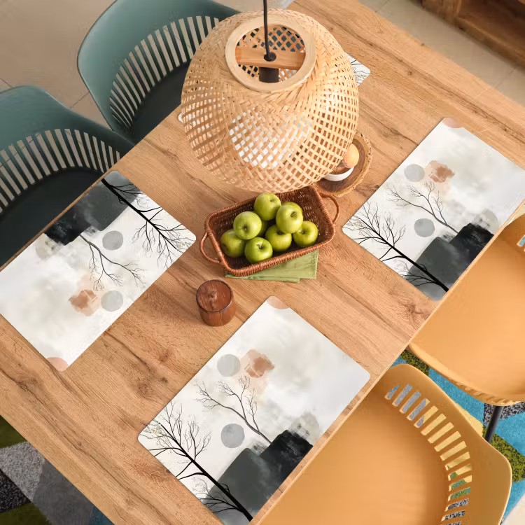 Salvamanteles - Wabi sabi - Beige - Planta — 3