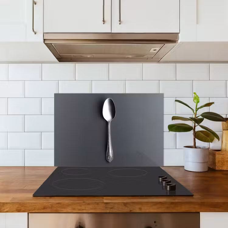 Salpicaderos de cocina - Plata - Metal - Cuchara — 3