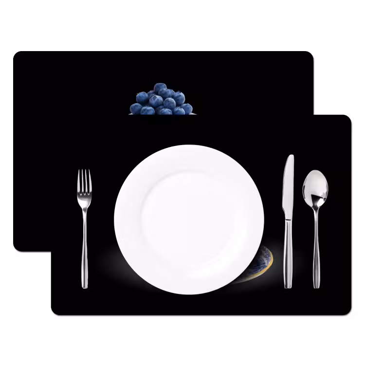 Salvamanteles - Tortitas - Arándanos - Plato — 2