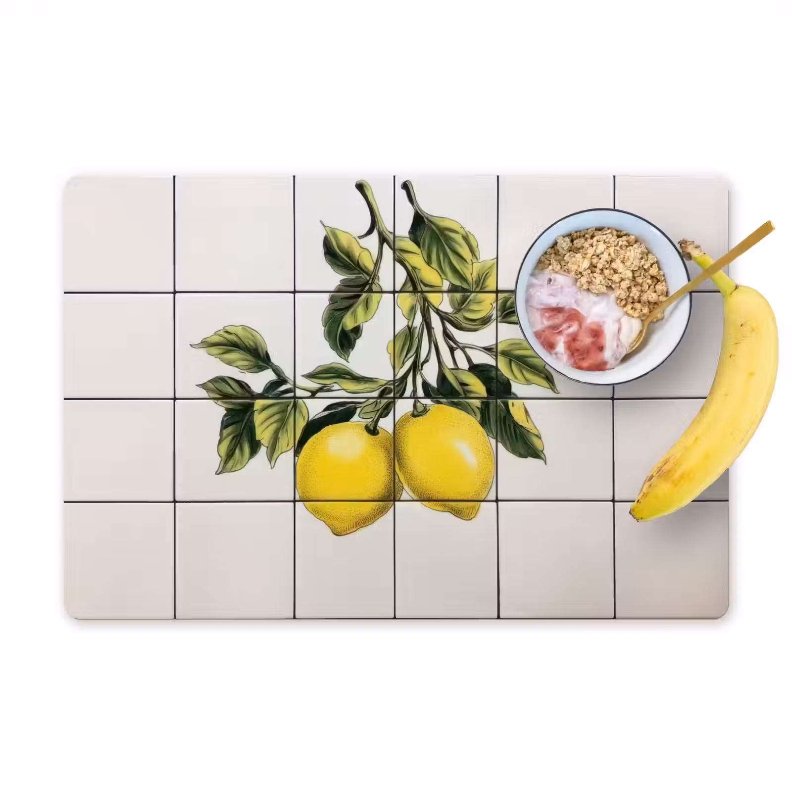 Salvamanteles - Limón - Decoración - Ramas — 1