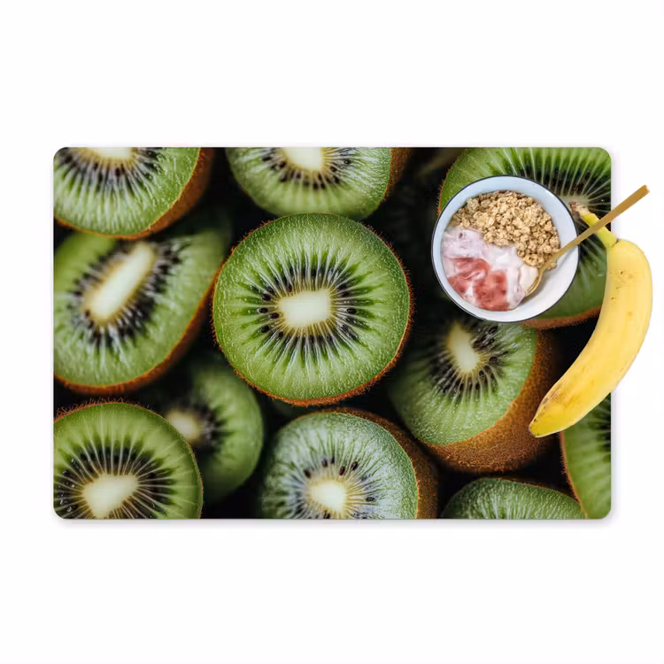 Vinilo para manteles individuales - Kiwi - Fruta - Verde — 1