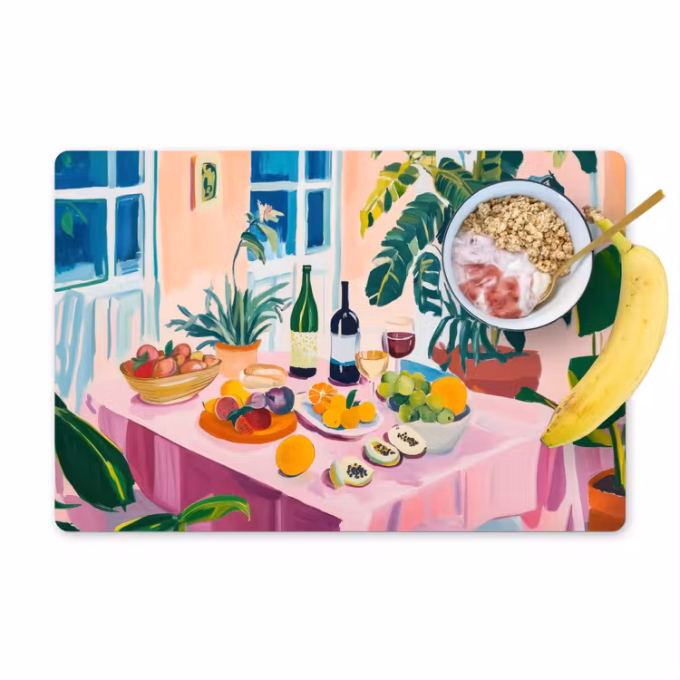 Salvamanteles - Mesa - Vino - Fruta — 1